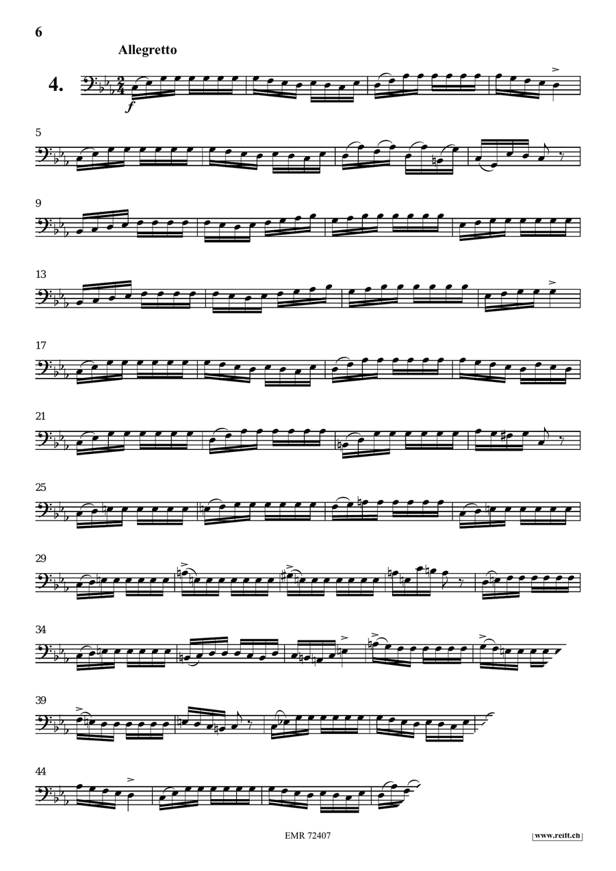 31 Etudes Brillantes 31 Etudes Brillantes Trombone scores gallery preview page 6