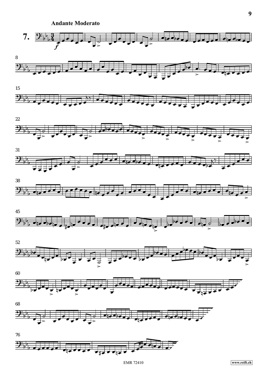 31 Etudes Brillantes 31 Etudes Brillantes Tuba scores gallery preview page 9