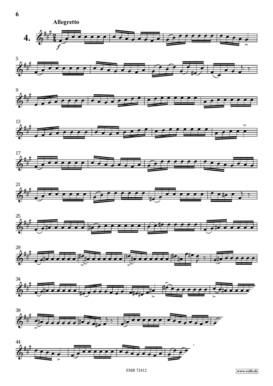 31 Etudes Brillantes 31 Etudes Brillantes Score scores gallery preview page 6