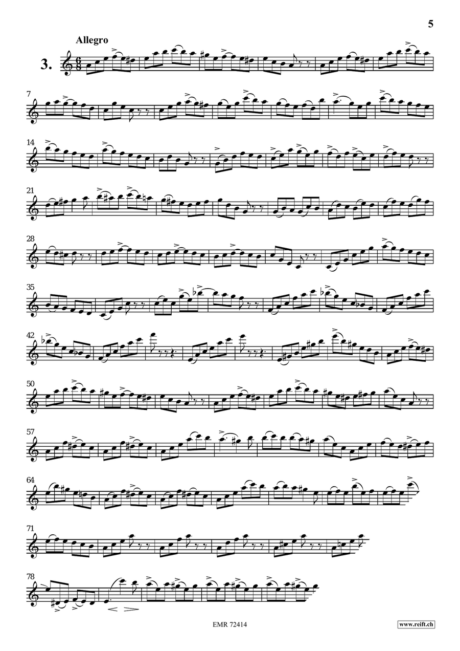 31 Etudes Brillantes 31 Etudes Brillantes Violin Solo scores gallery preview page 5
