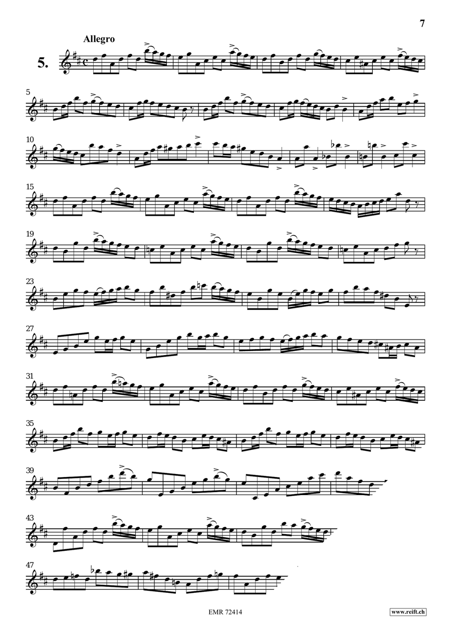 31 Etudes Brillantes 31 Etudes Brillantes Violin Solo scores gallery preview page 7