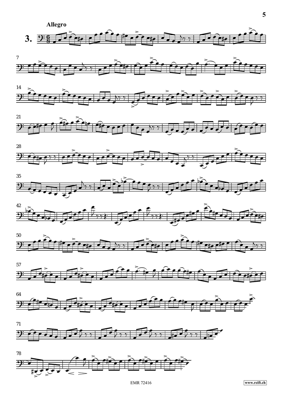 31 Etudes Brillantes 31 Etudes Brillantes Cello scores gallery preview page 5
