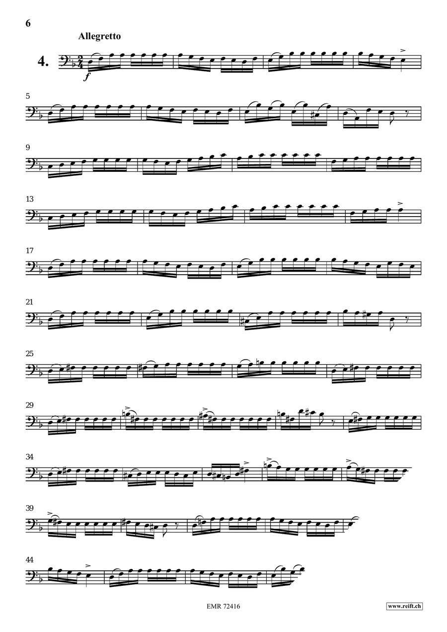 31 Etudes Brillantes 31 Etudes Brillantes Cello scores gallery preview page 6