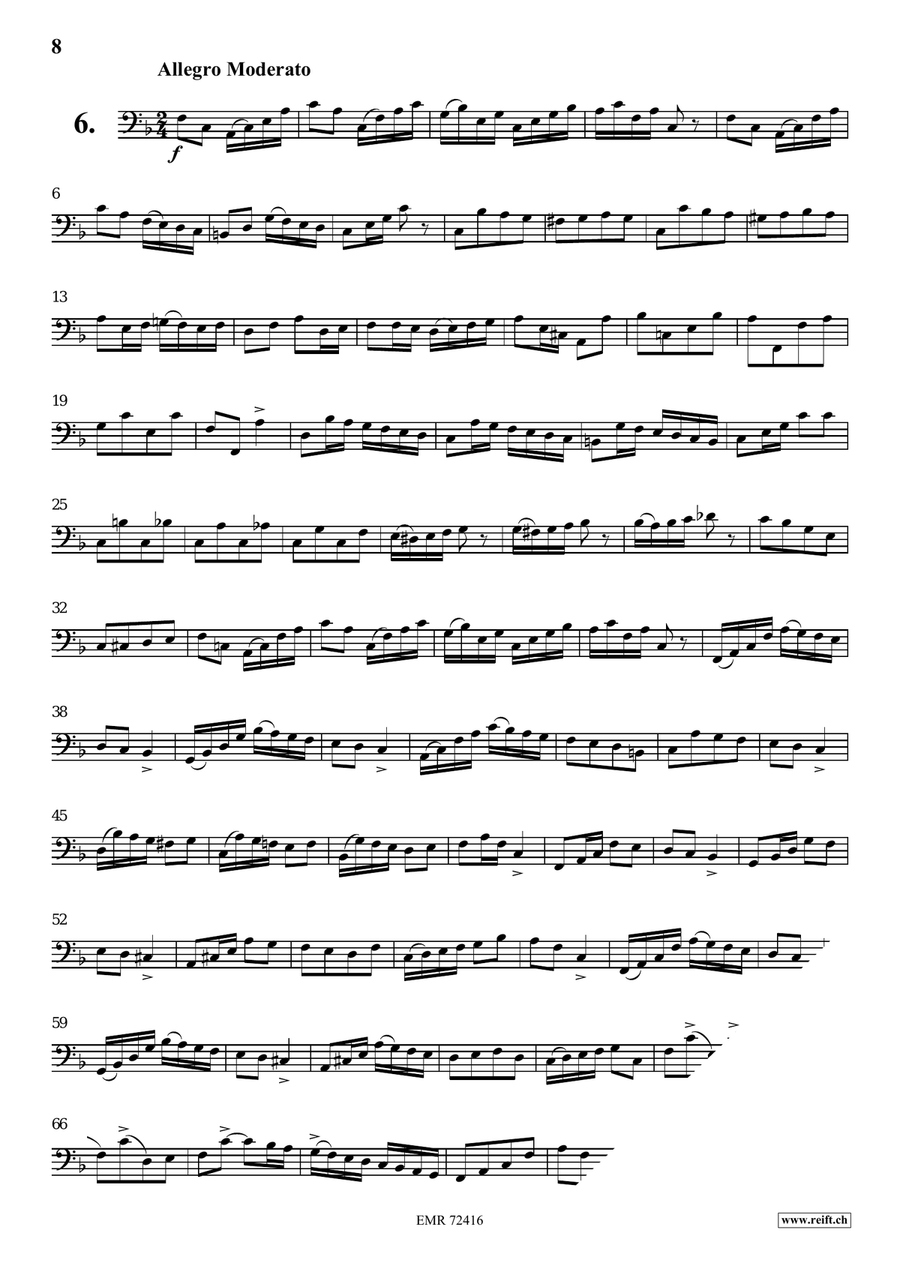 31 Etudes Brillantes 31 Etudes Brillantes Cello scores gallery preview page 8