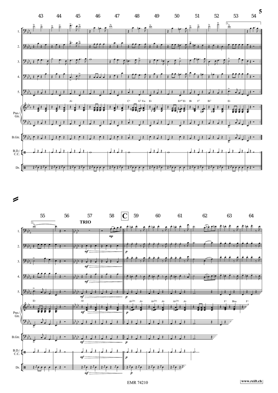 In Treue fest In Treue fest Bassoon scores gallery preview page 5