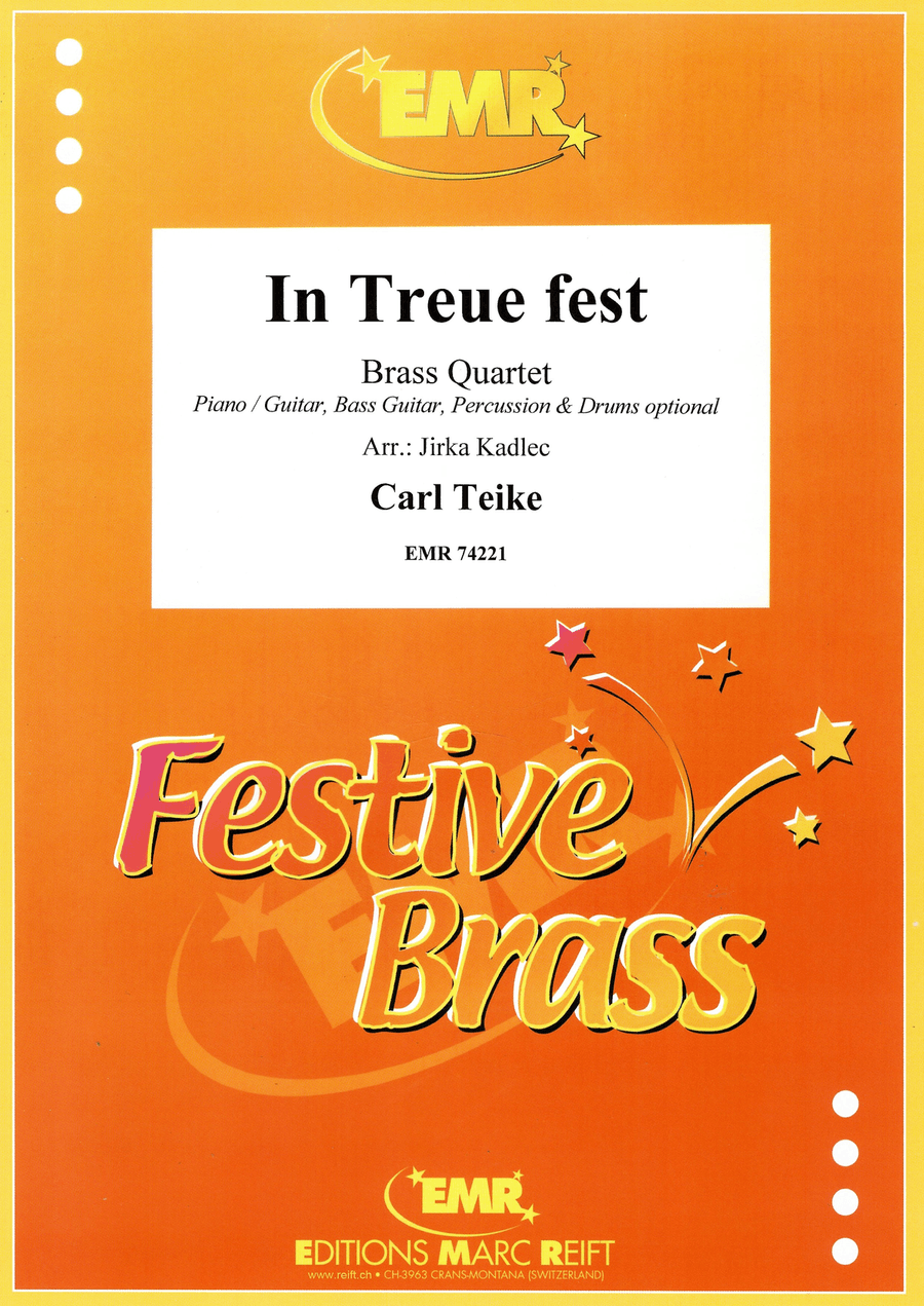 In Treue fest In Treue fest Brass Quartet scores gallery preview page 1