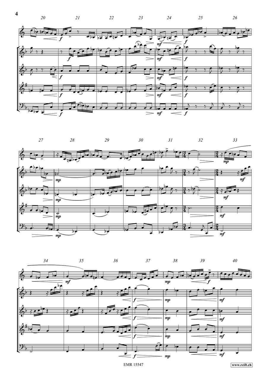 Cap Horn Cap Horn Woodwind Quintet scores gallery preview page 5