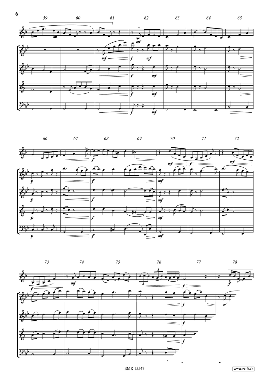 Cap Horn Cap Horn Woodwind Quintet scores gallery preview page 7