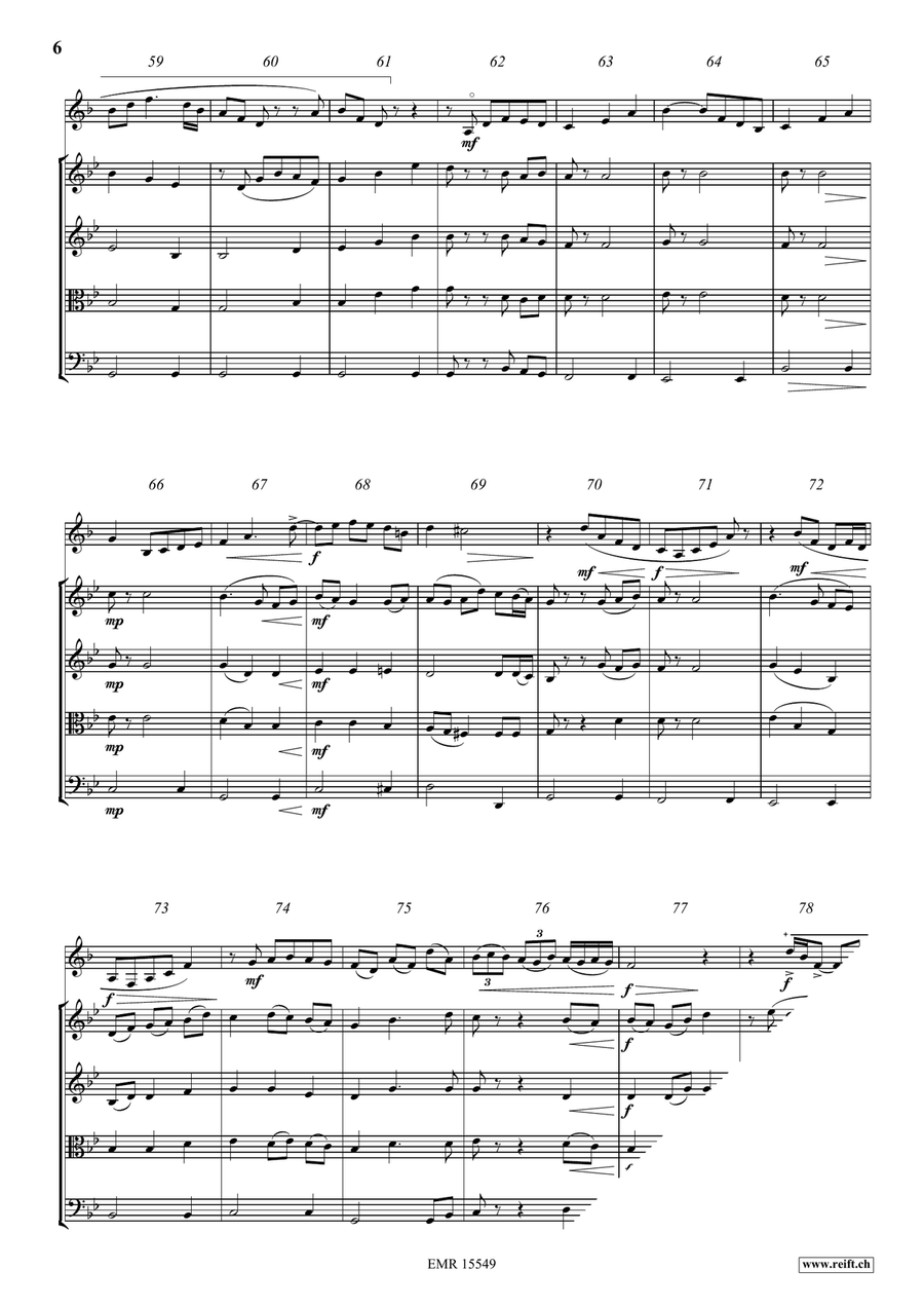 Cap Horn Cap Horn String Quartet scores gallery preview page 7