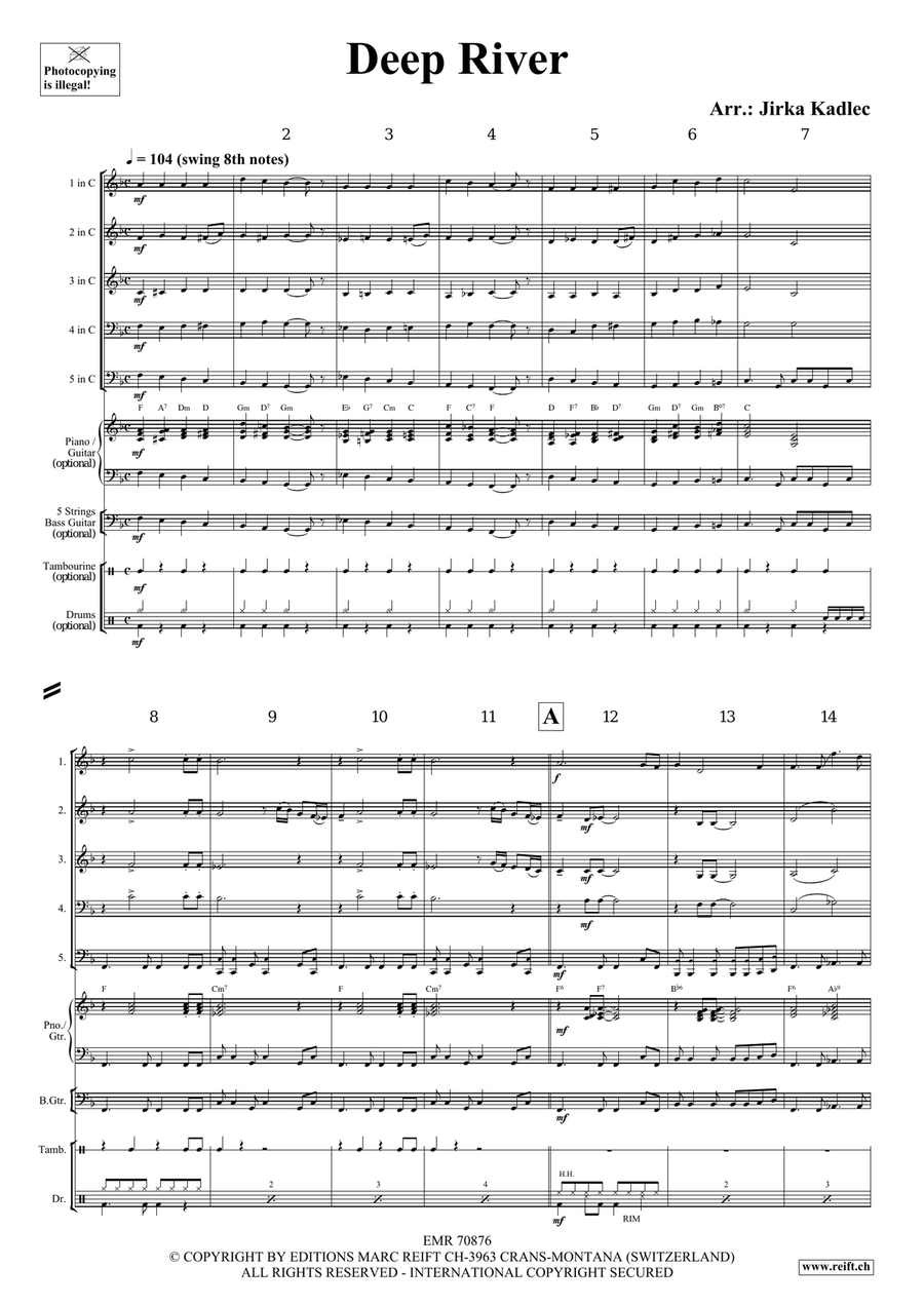 Deep River Deep River Score scores gallery preview page 3