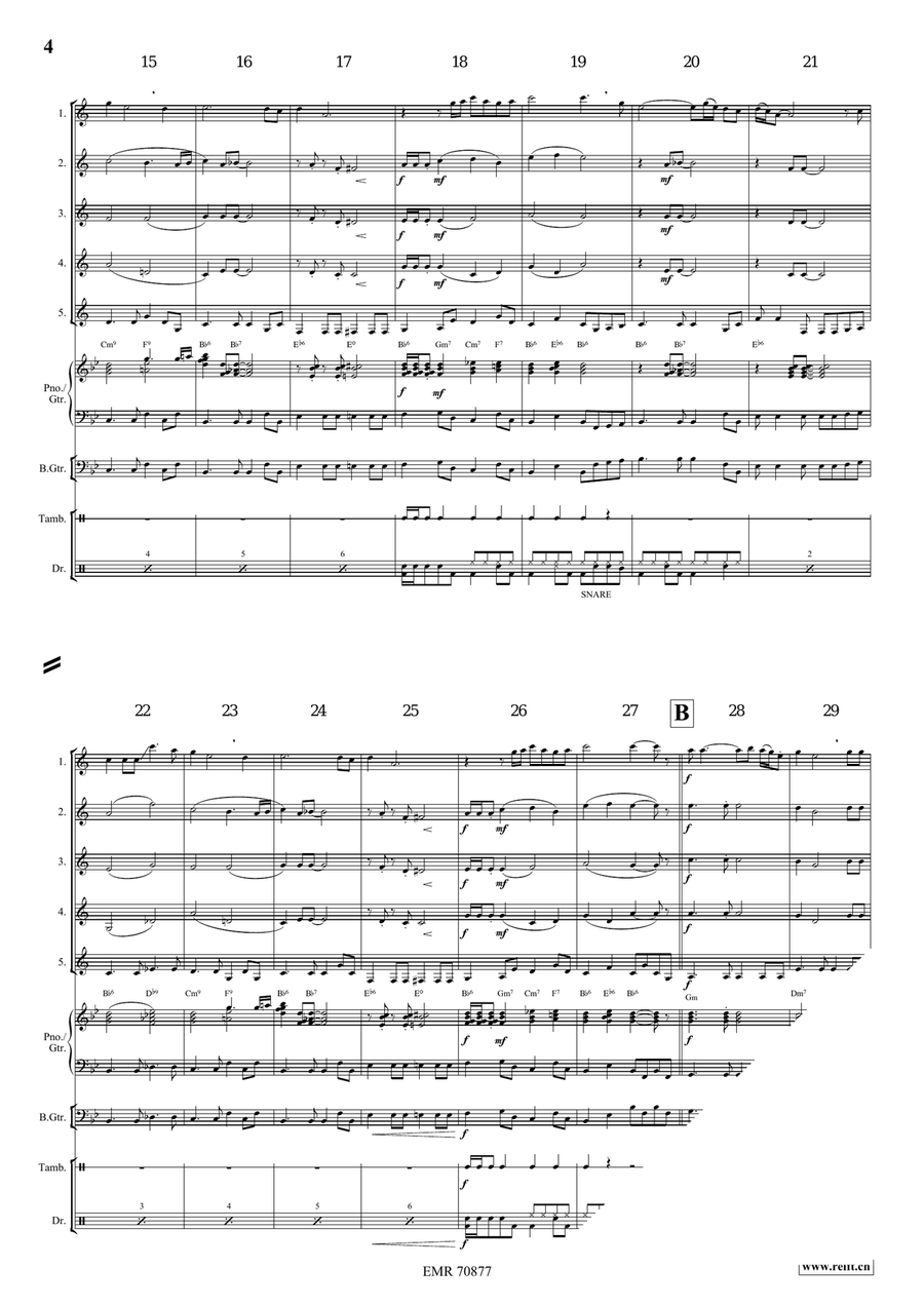 Deep River Deep River Clarinet Quintet scores gallery preview page 4