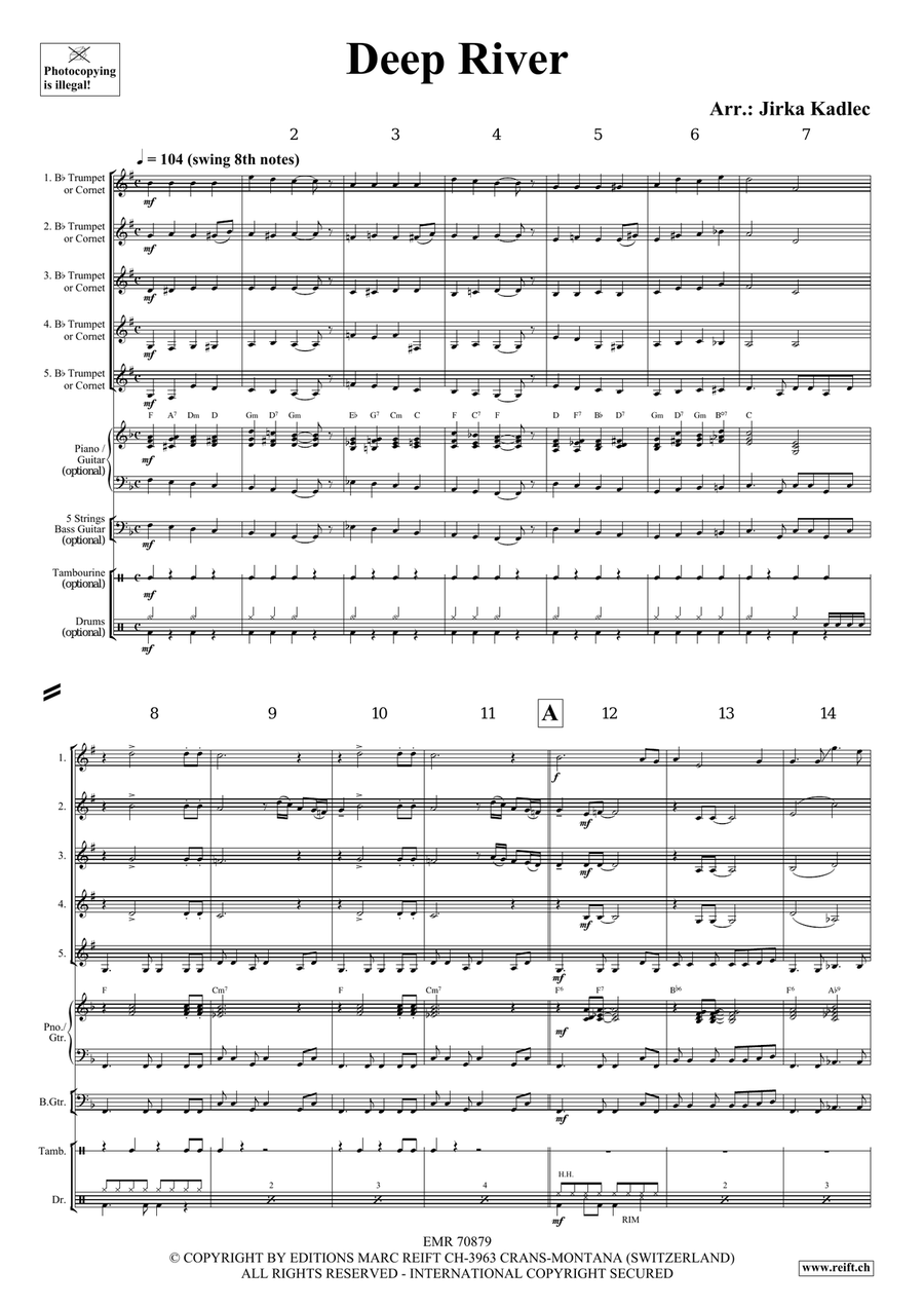 Deep River Deep River Cornet scores gallery preview page 3