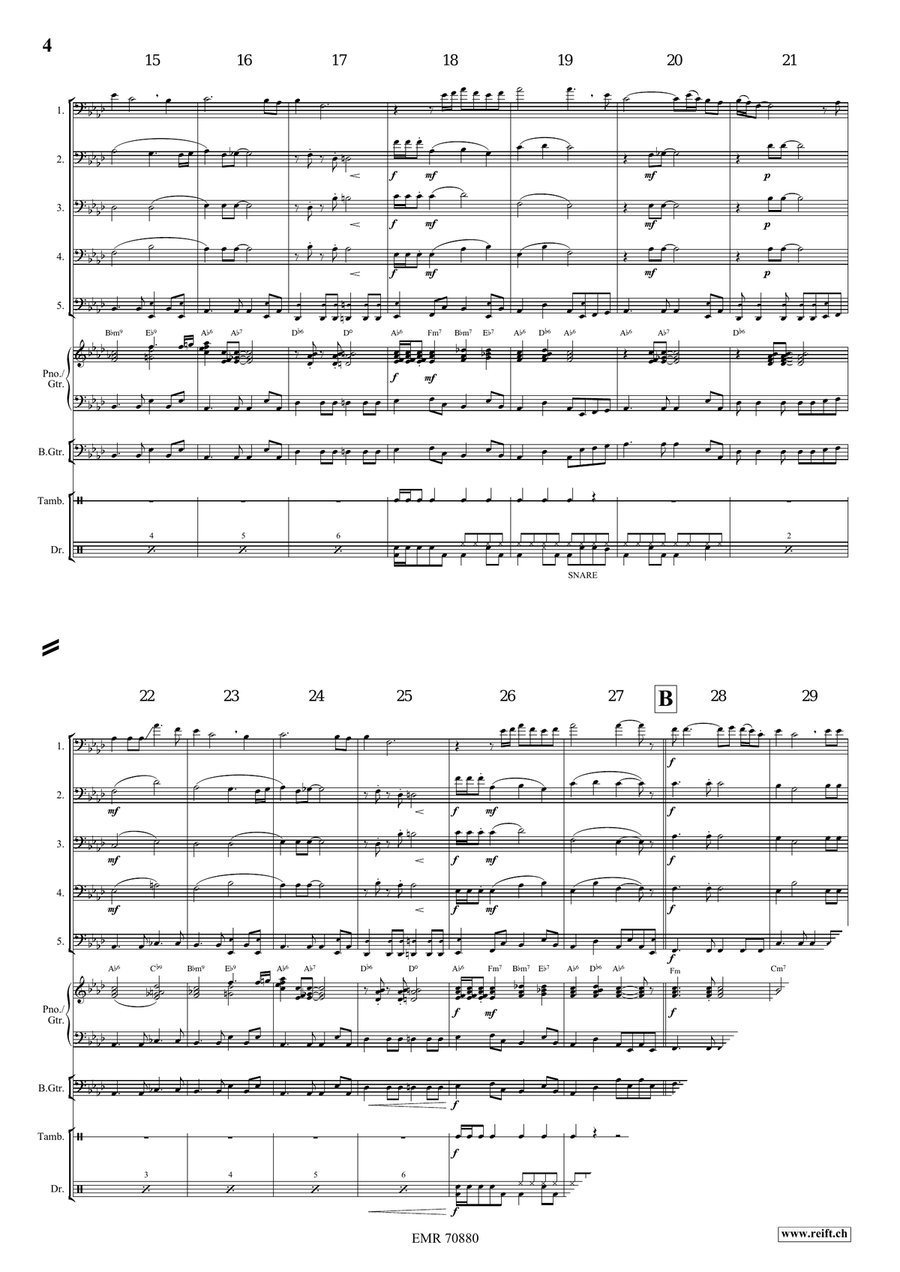 Deep River Deep River Trombone scores gallery preview page 4