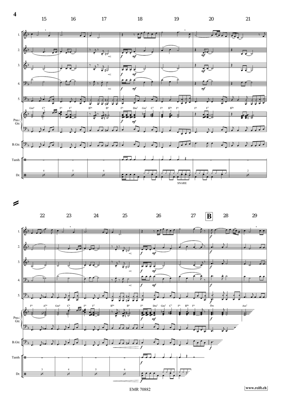 Deep River Deep River Brass Quintet scores gallery preview page 4