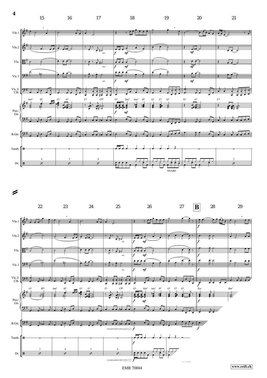 Deep River Deep River String Orchestra scores gallery preview page 4