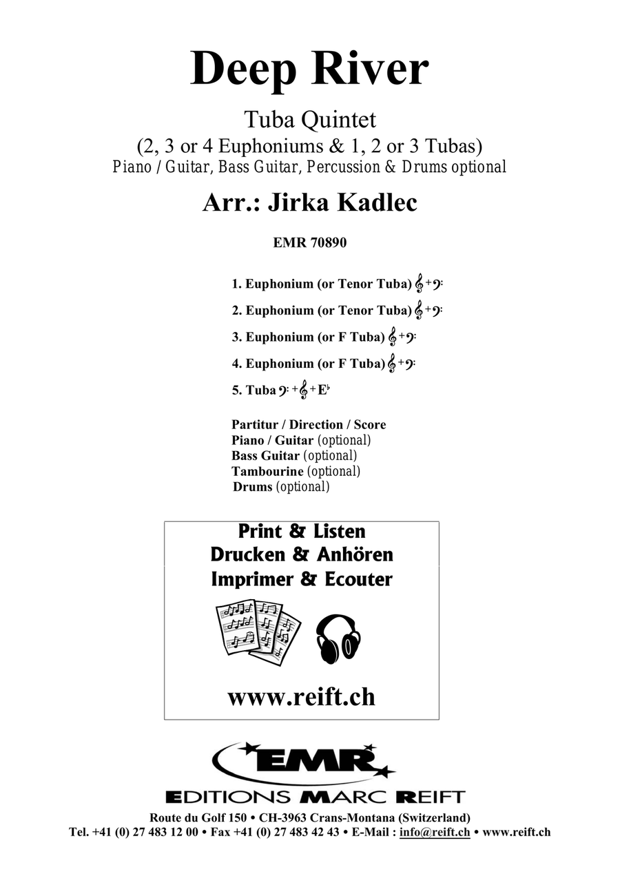 Deep River Deep River Tuba scores gallery preview page 2