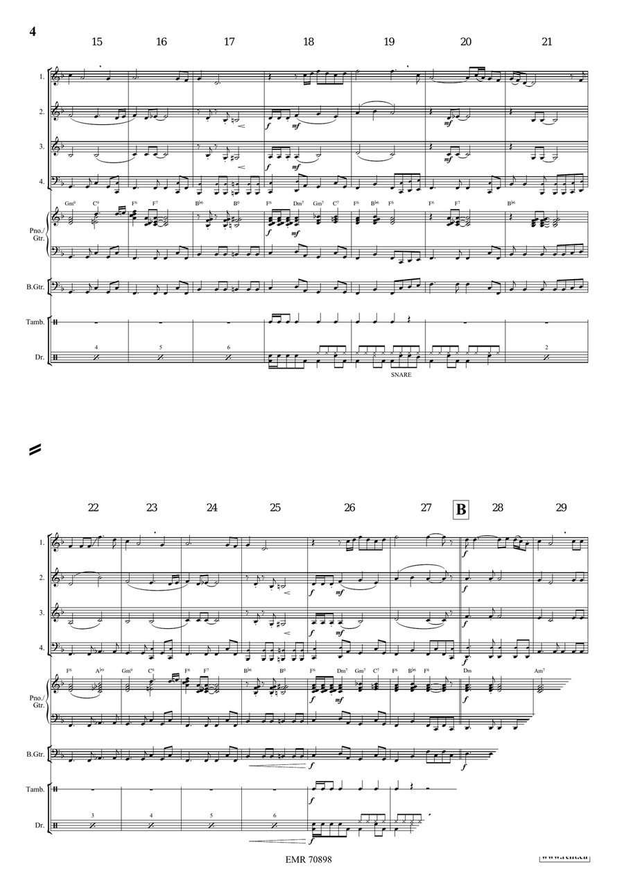 Deep River Deep River Woodwind Quartet scores gallery preview page 4