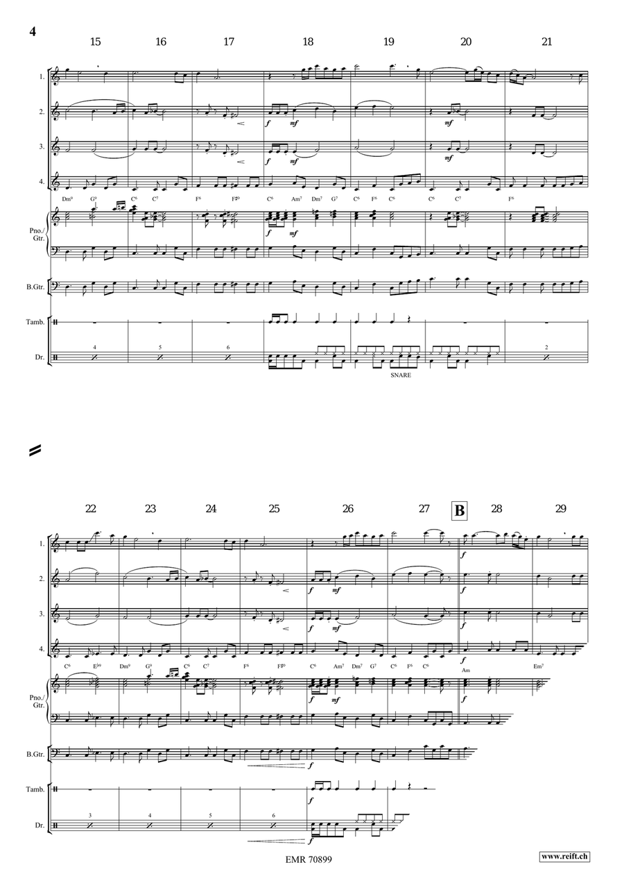 Deep River Deep River Flute Quartet scores gallery preview page 4