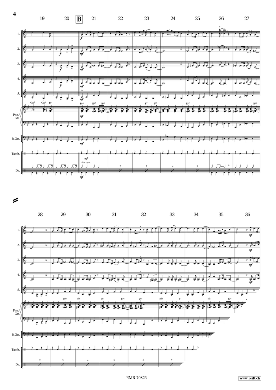 Amen Amen Cornet scores gallery preview page 5