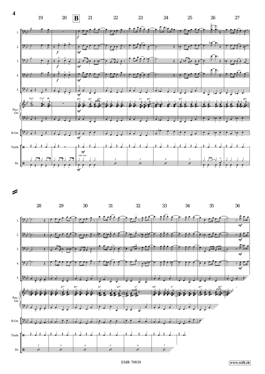 Amen Amen Bassoon scores gallery preview page 5