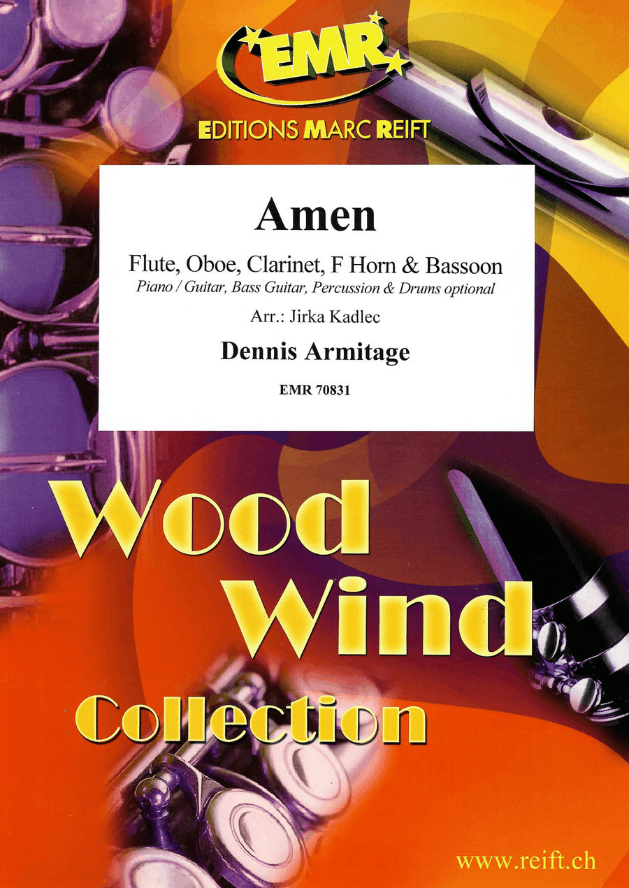 Amen Amen Woodwind Quintet scores gallery preview page 1
