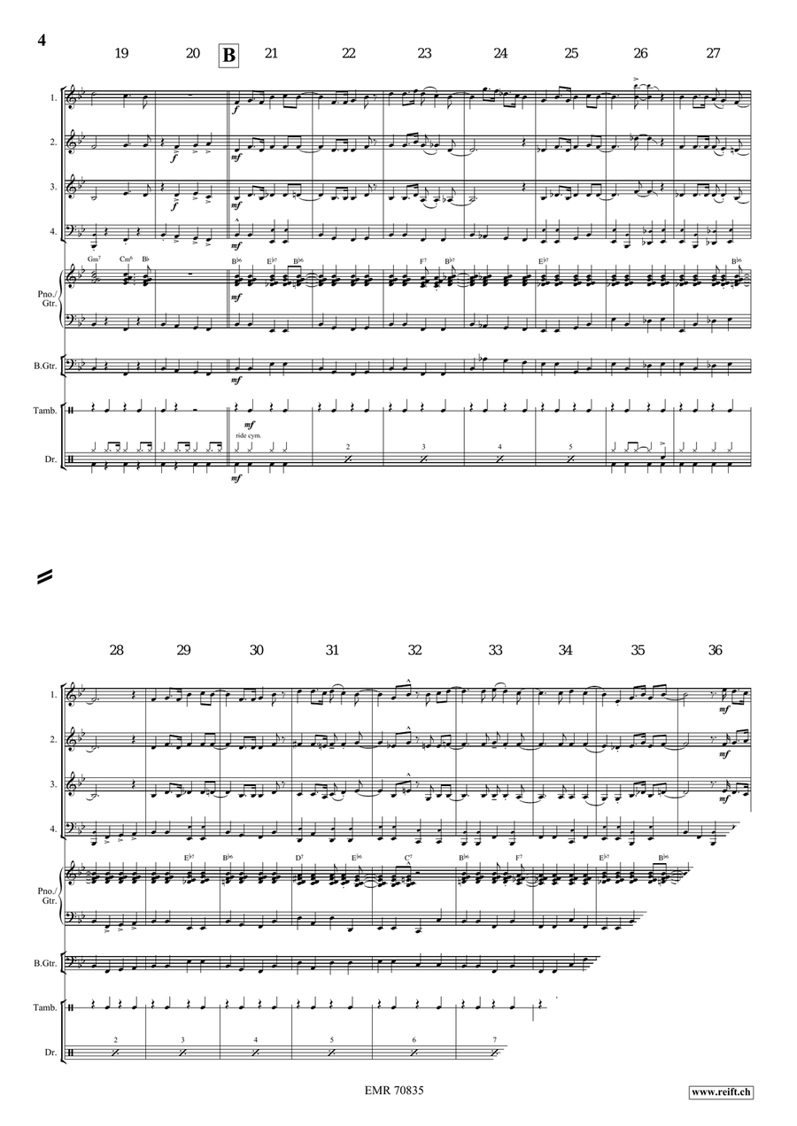 Amen Amen Score scores gallery preview page 5