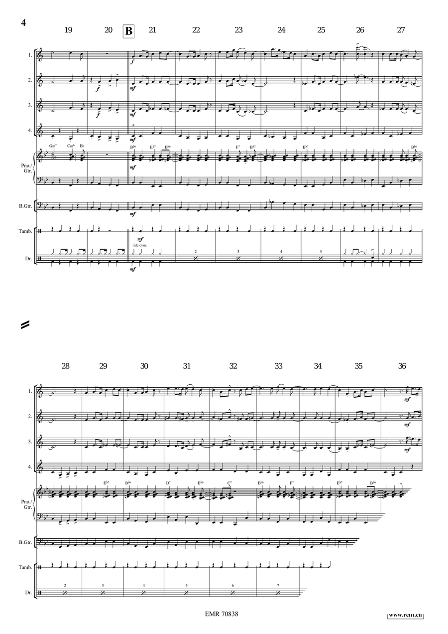 Amen Amen Cornet scores gallery preview page 5