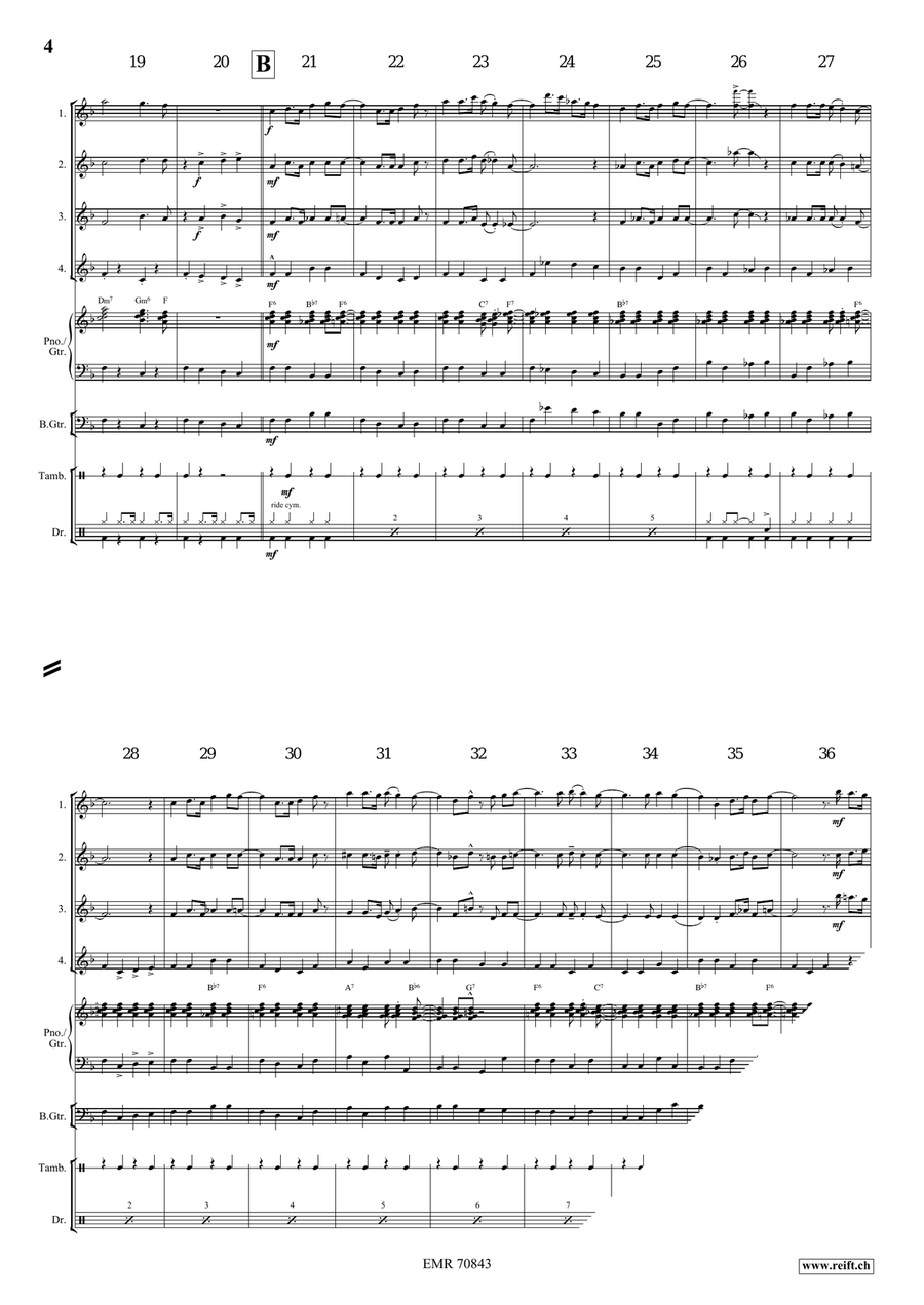 Amen Amen Flute Quartet scores gallery preview page 5
