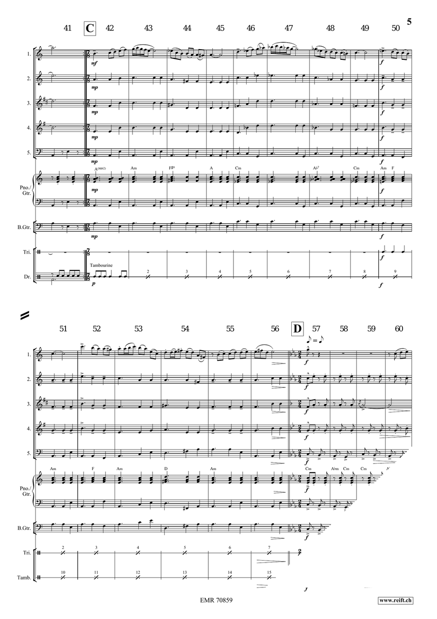 Balkan Gipsy Balkan Gipsy Woodwind Quintet scores gallery preview page 6