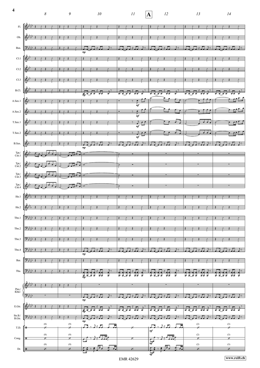 When The Pipers Plays When The Pipers Plays Concert Band scores gallery preview page 4
