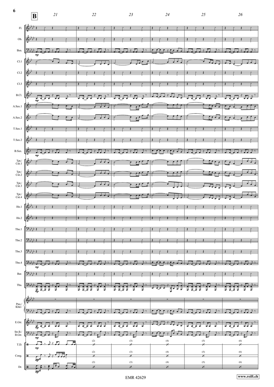 When The Pipers Plays When The Pipers Plays Concert Band scores gallery preview page 6