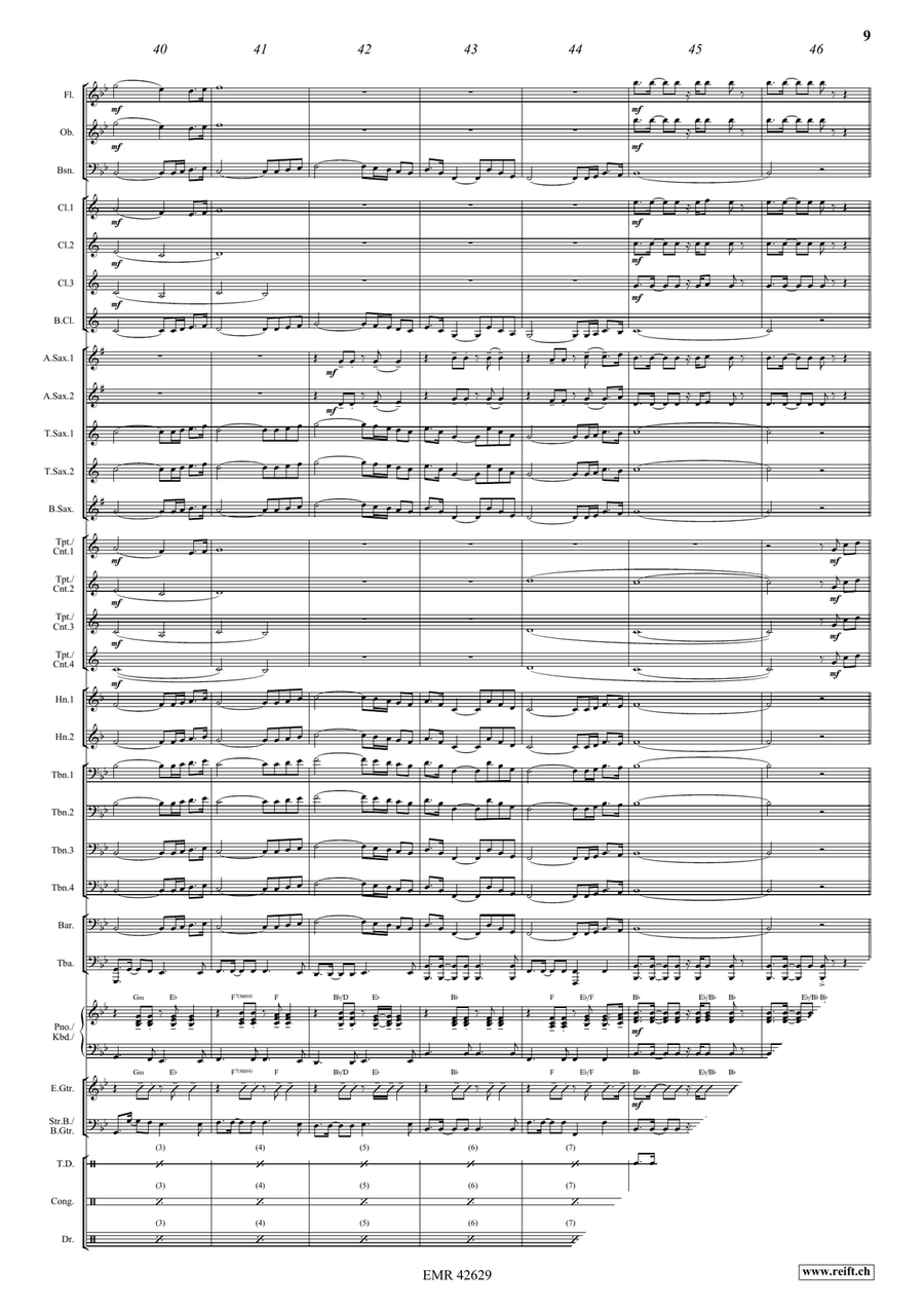 When The Pipers Plays When The Pipers Plays Concert Band scores gallery preview page 9