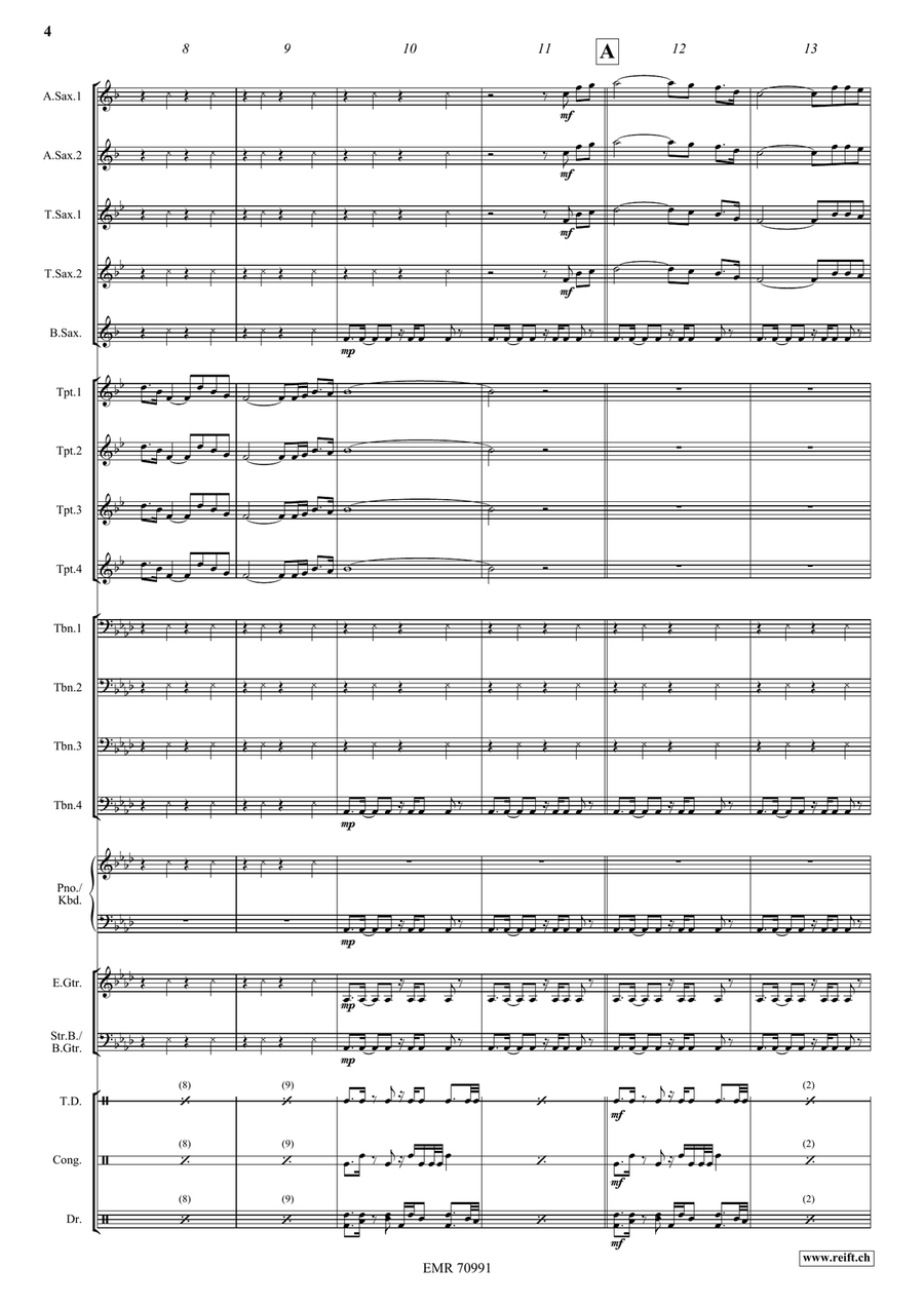 When The Pipers Plays When The Pipers Plays Big Band scores gallery preview page 4