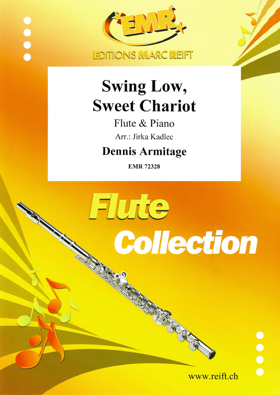 Swing Low, Sweet Chariot Swing Low, Sweet Chariot Flute Solo scores gallery preview page 1