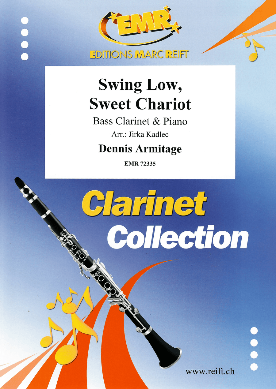 Swing Low, Sweet Chariot Swing Low, Sweet Chariot Bass Clarinet scores gallery preview page 1