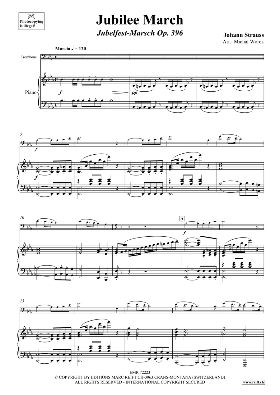 Jubilee March Jubilee March Piano Accompaniment scores gallery preview page 4