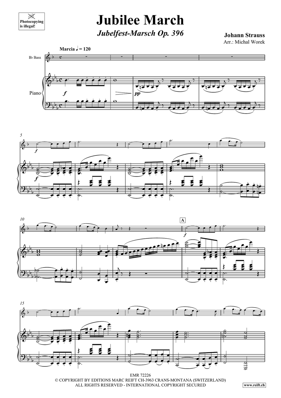 Jubilee March Jubilee March Voice Solo scores gallery preview page 4