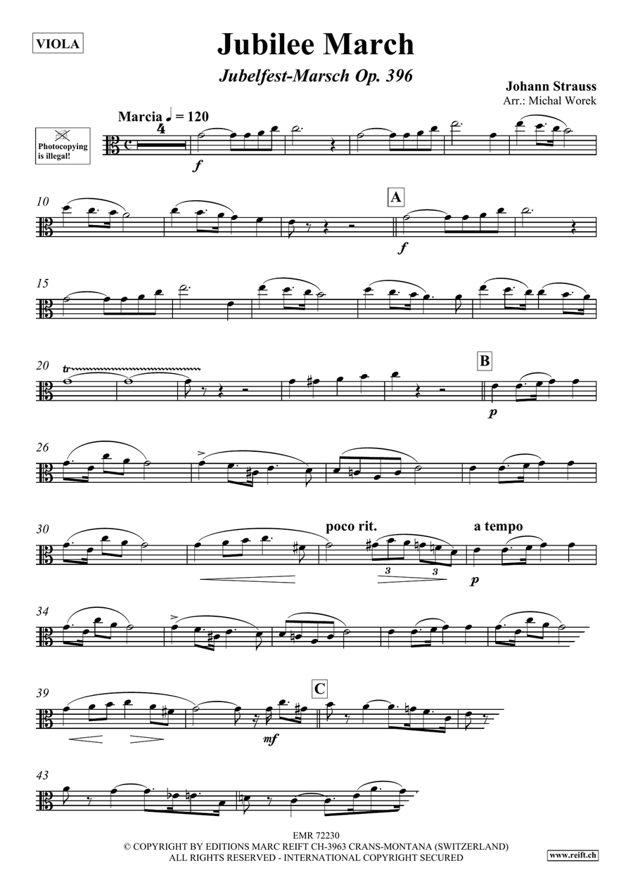Jubilee March Jubilee March Piano Accompaniment scores gallery preview page 3