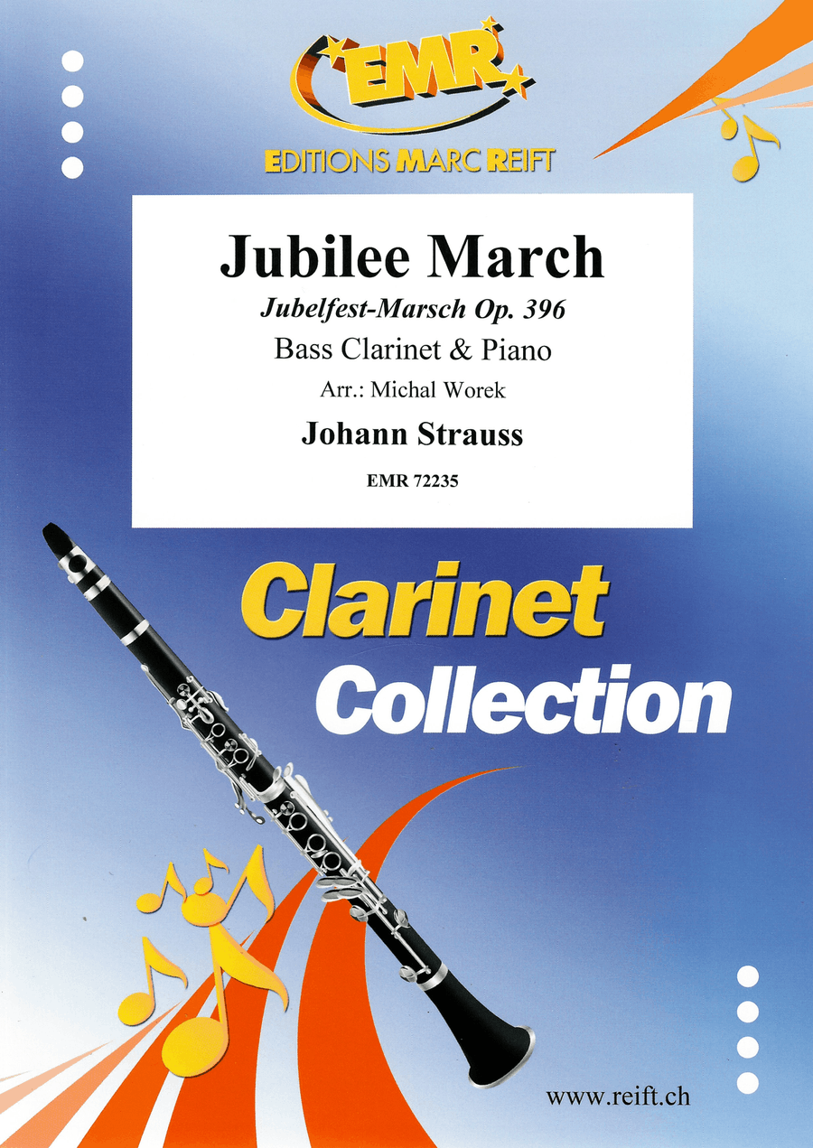 Jubilee March Bass Clarinet scores gallery preview page 1