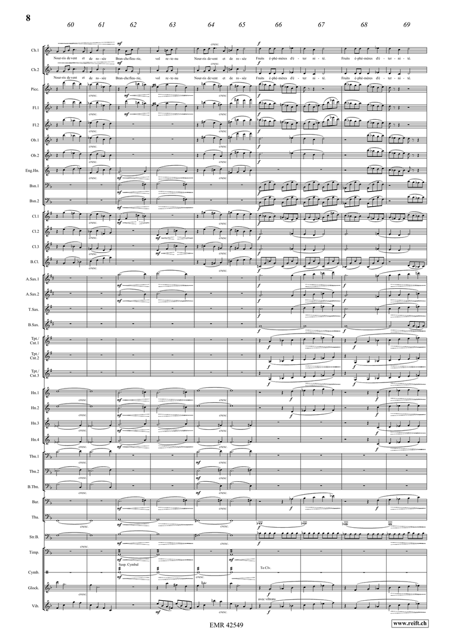 La Volière libérée 7. Clef de Vol Concert Band scores gallery preview page 9