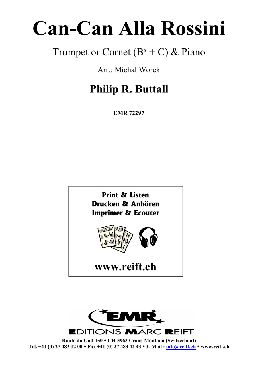 Can-Can Alla Rossini Can-Can Alla Rossini Cornet scores gallery preview page 2