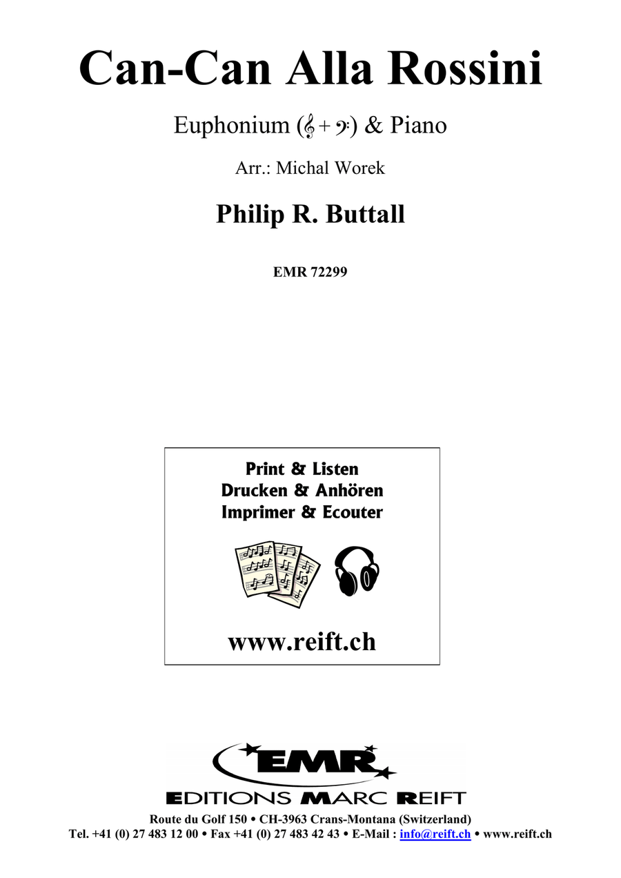 Can-Can Alla Rossini Can-Can Alla Rossini Euphonium scores gallery preview page 2