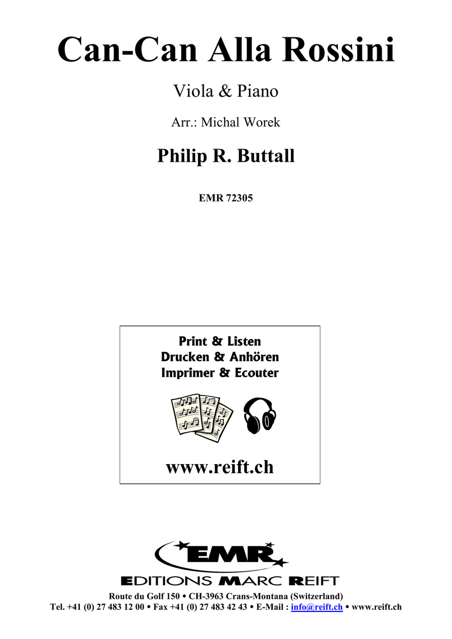 Can-Can Alla Rossini Can-Can Alla Rossini Piano Accompaniment scores gallery preview page 2
