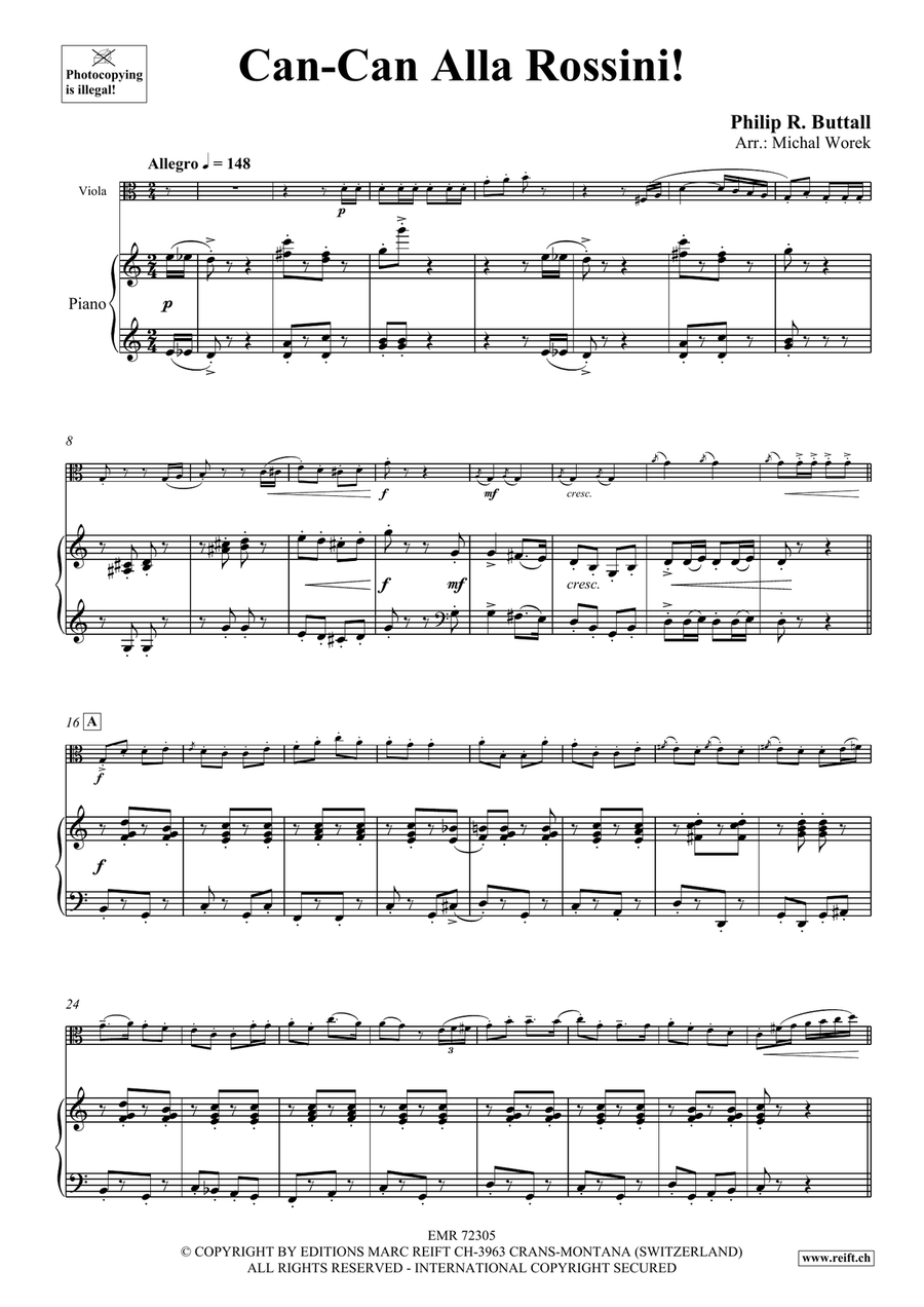 Can-Can Alla Rossini Can-Can Alla Rossini Piano Accompaniment scores gallery preview page 5