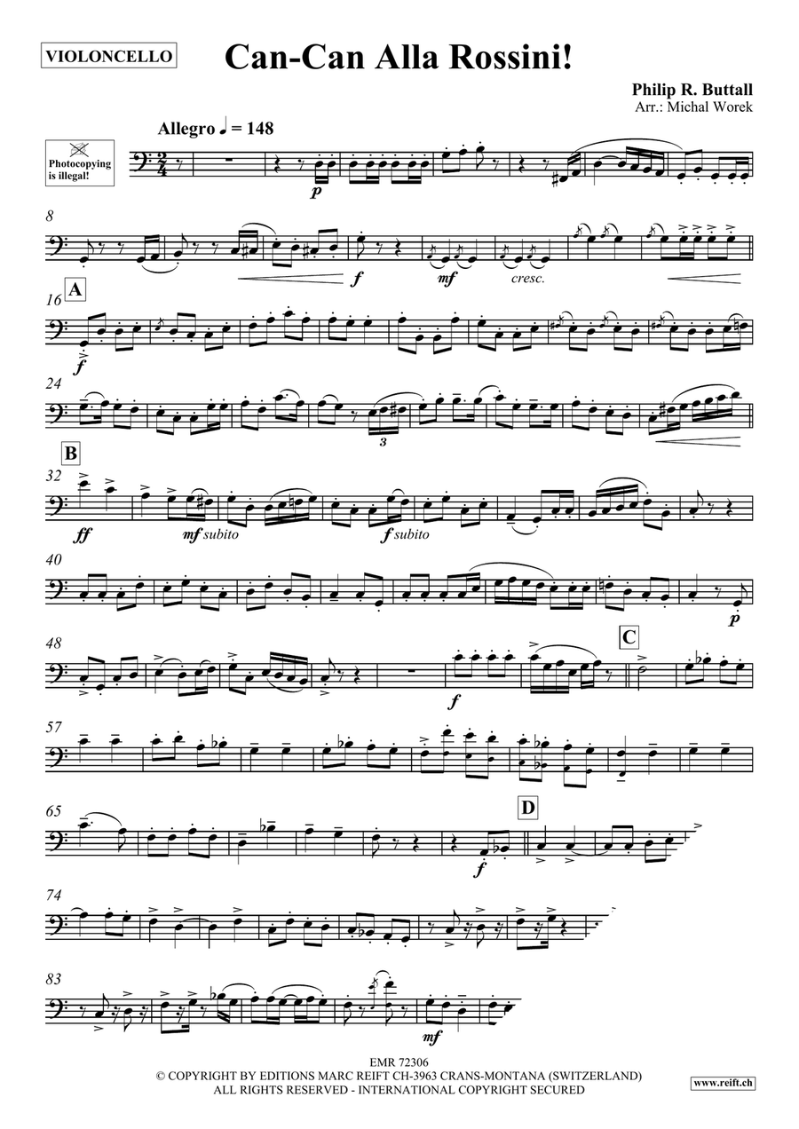 Can-Can Alla Rossini Can-Can Alla Rossini Piano Accompaniment scores gallery preview page 4