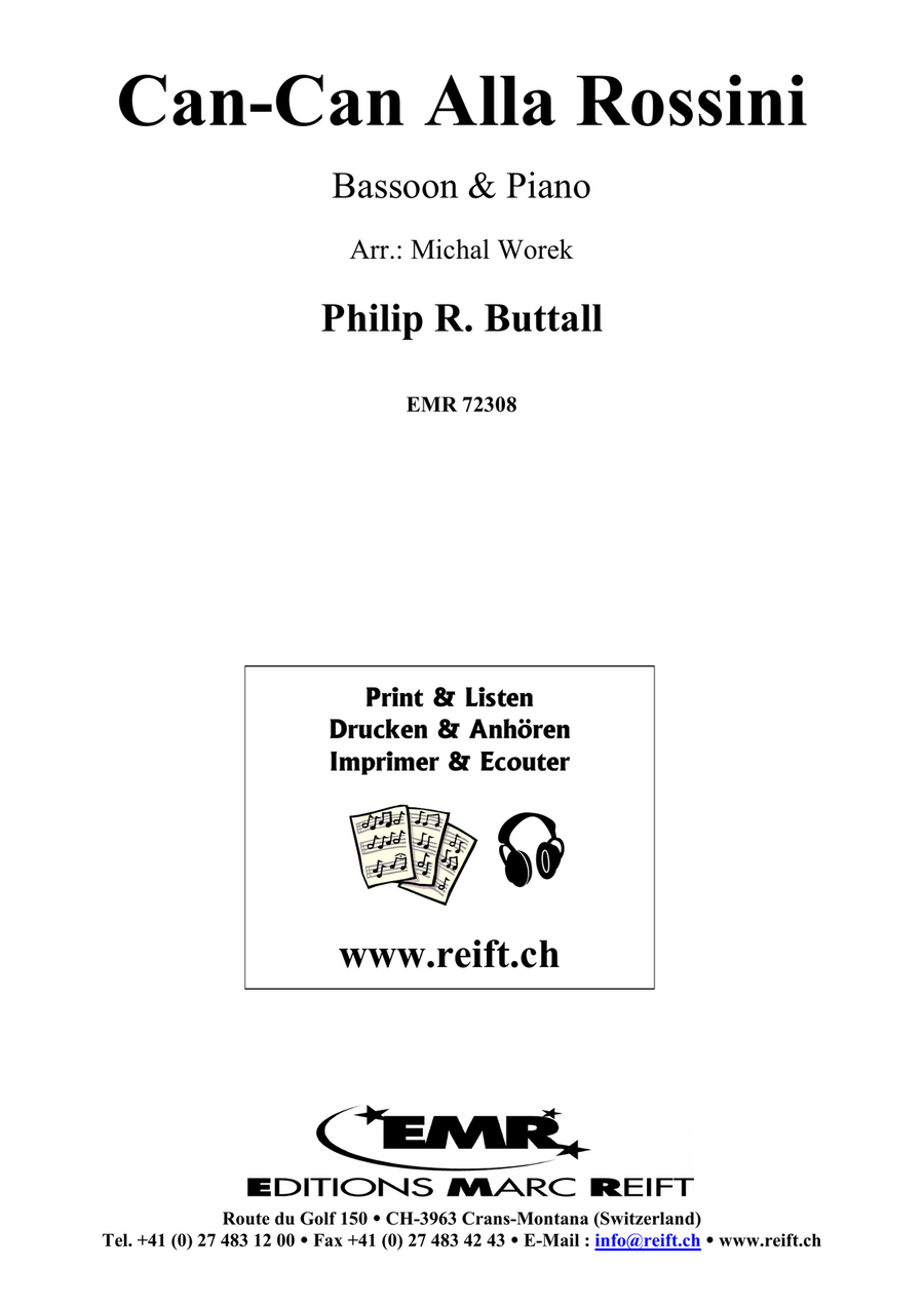 Can-Can Alla Rossini Can-Can Alla Rossini Bassoon Solo scores gallery preview page 2