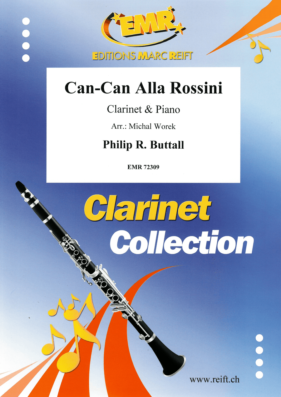 Can-Can Alla Rossini Can-Can Alla Rossini Clarinet Solo scores gallery preview page 1