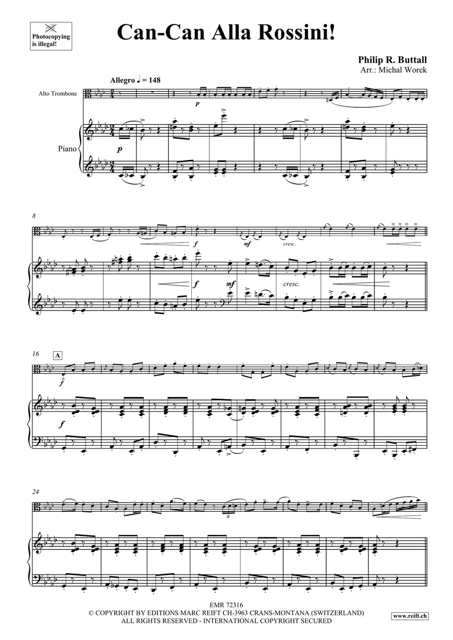 Can-Can Alla Rossini Can-Can Alla Rossini Piano Accompaniment scores gallery preview page 5