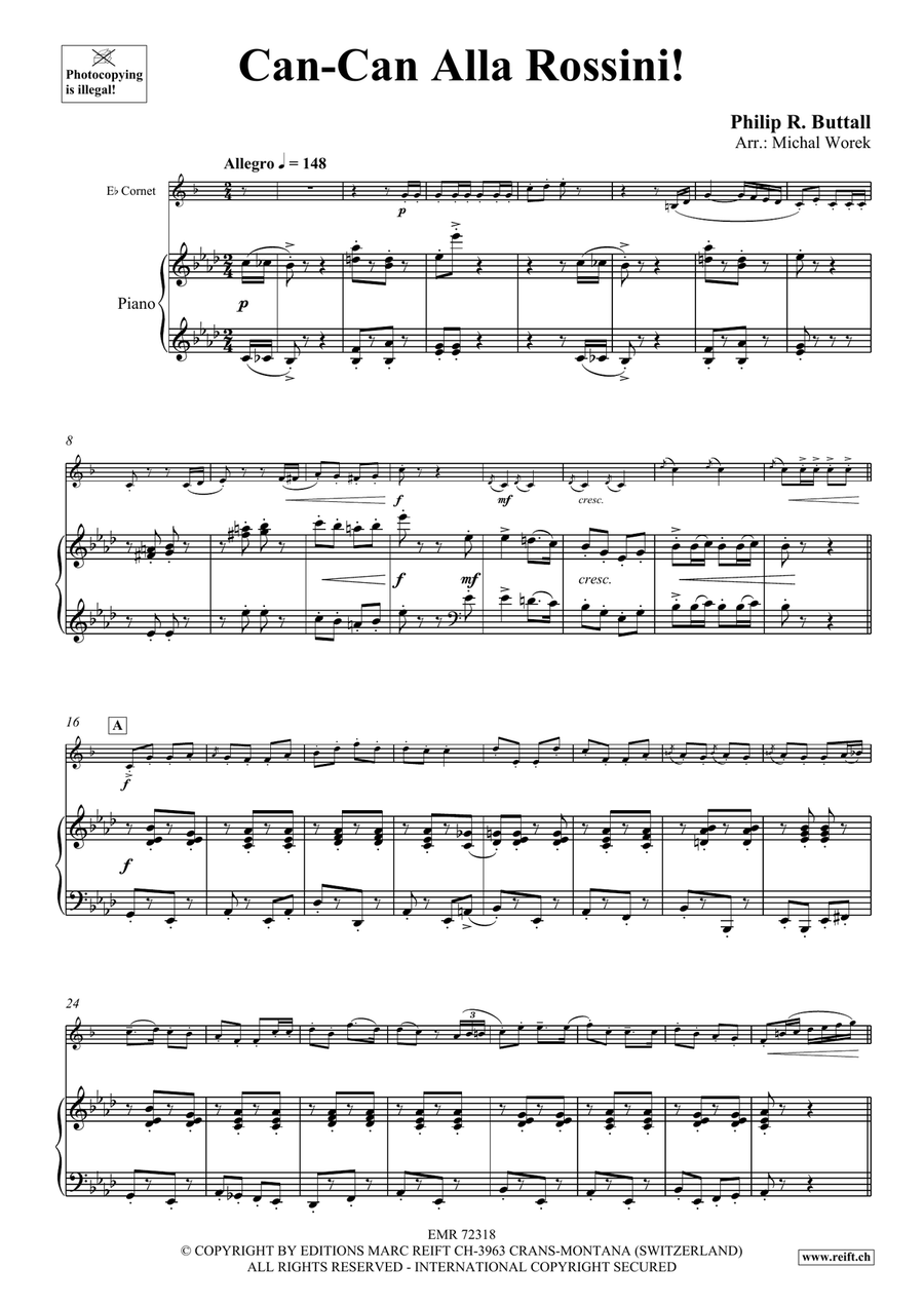 Can-Can Alla Rossini Can-Can Alla Rossini Cornet scores gallery preview page 5