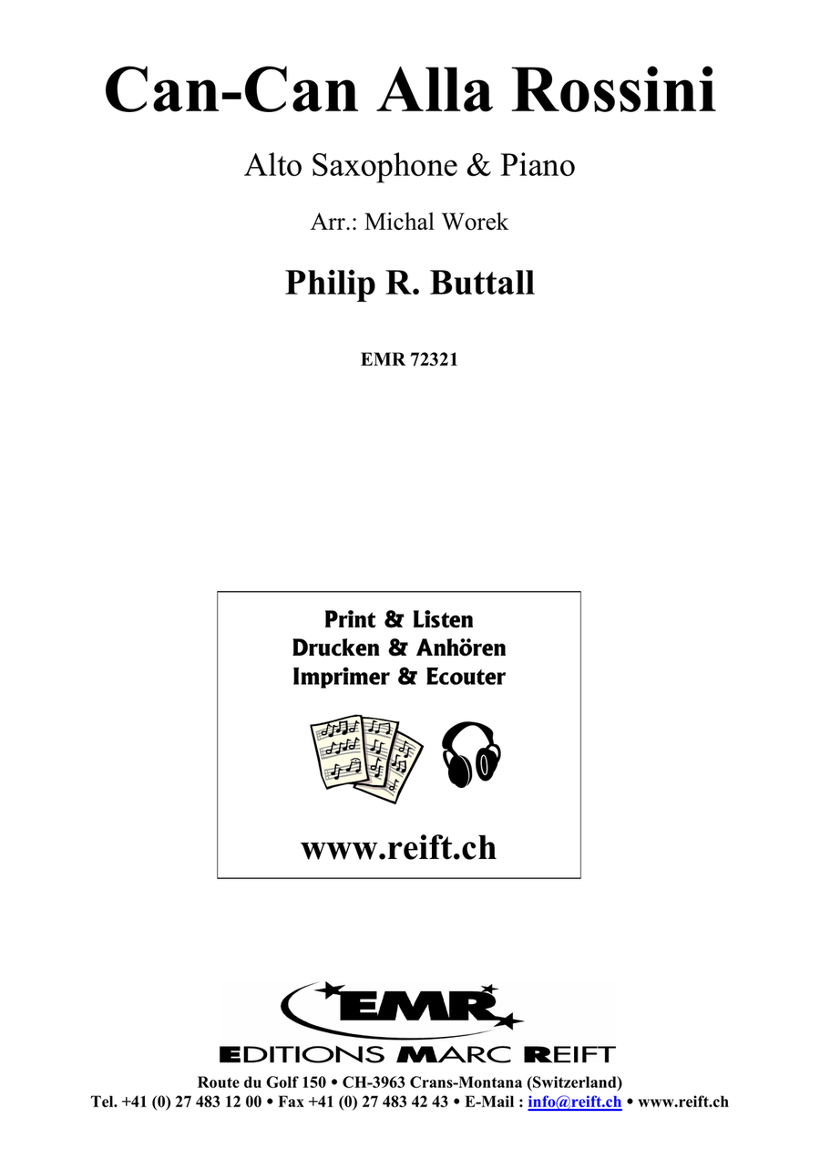 Can-Can Alla Rossini Can-Can Alla Rossini Alto Saxophone scores gallery preview page 2